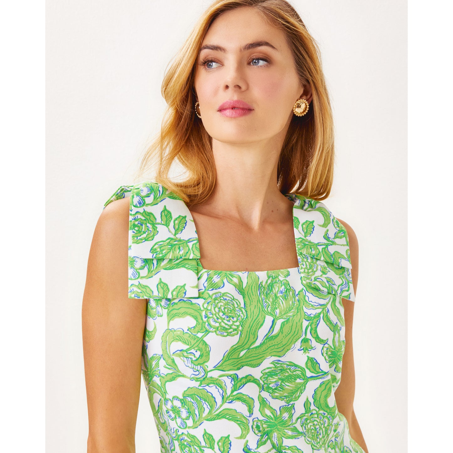 Anders Skirted Romper - Resort White Daffodil Hill