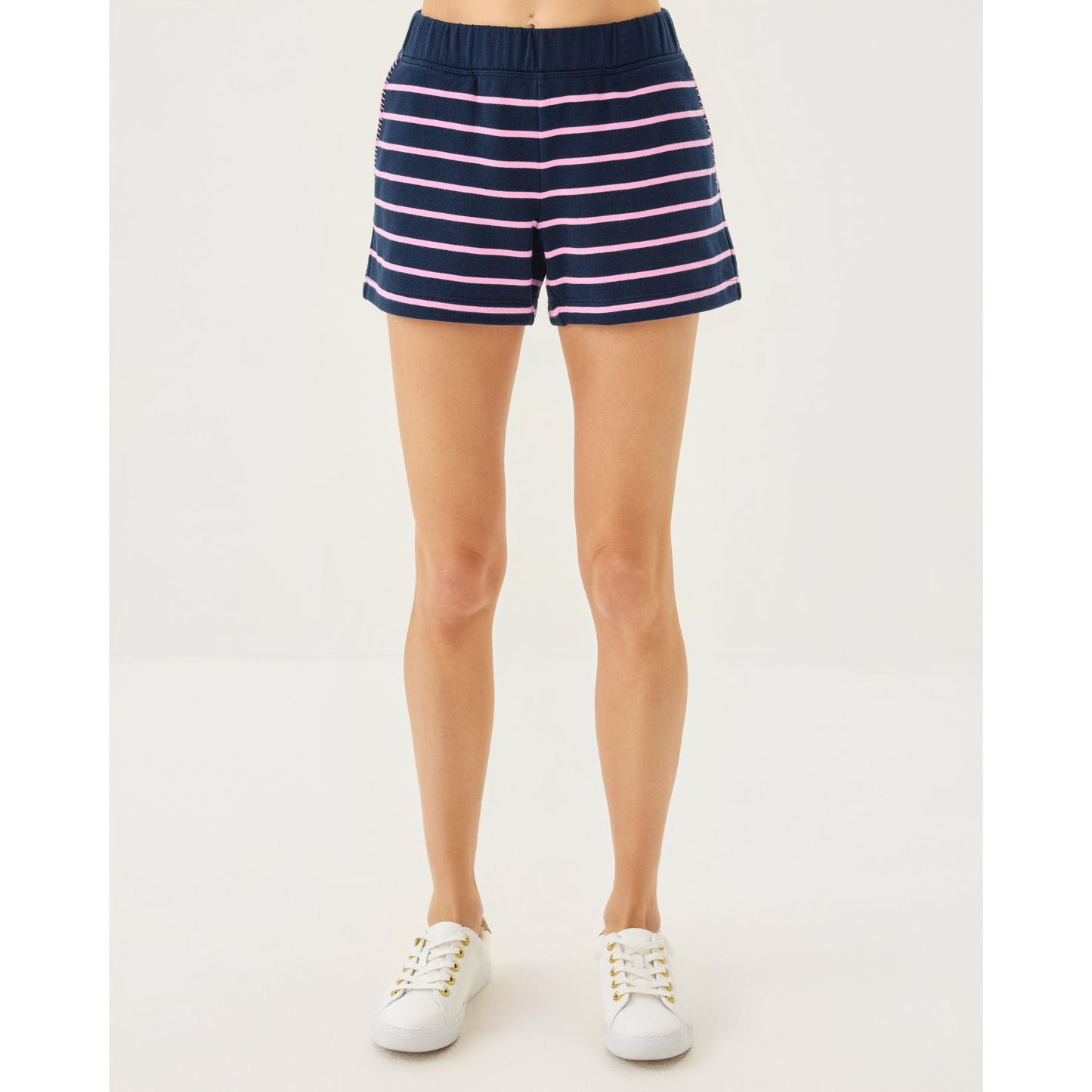 Aubra Short - Low Tide Navy Legacy Stripe