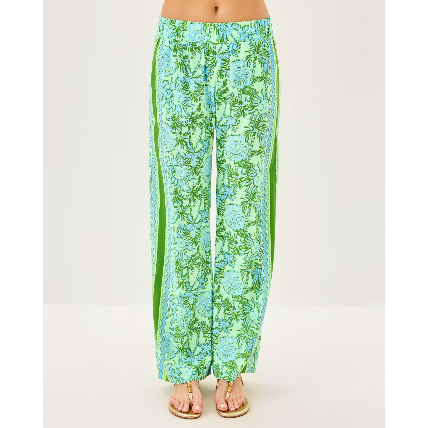 Bal Harbour Stretch Palaz - Cool Mint Catchin Rays