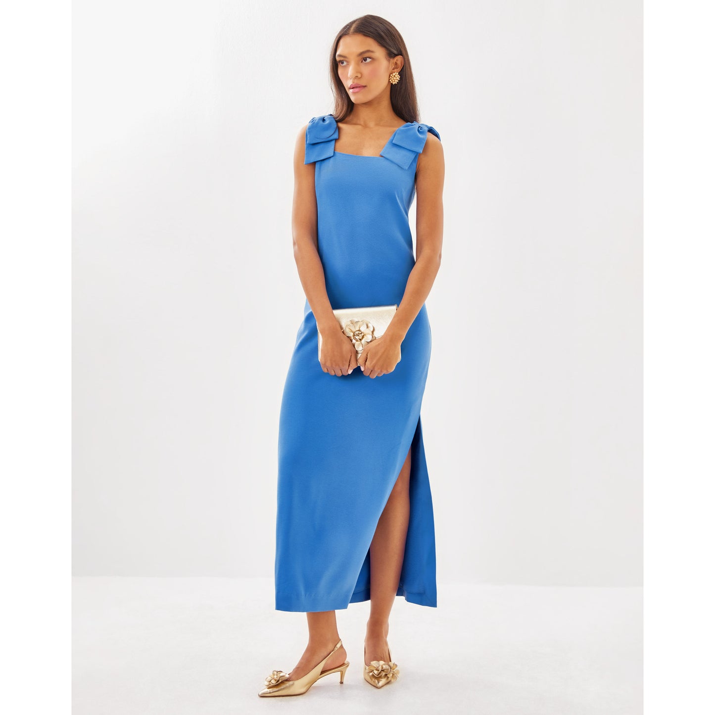 Bernice Maxi Dress - Sunwashed Blue