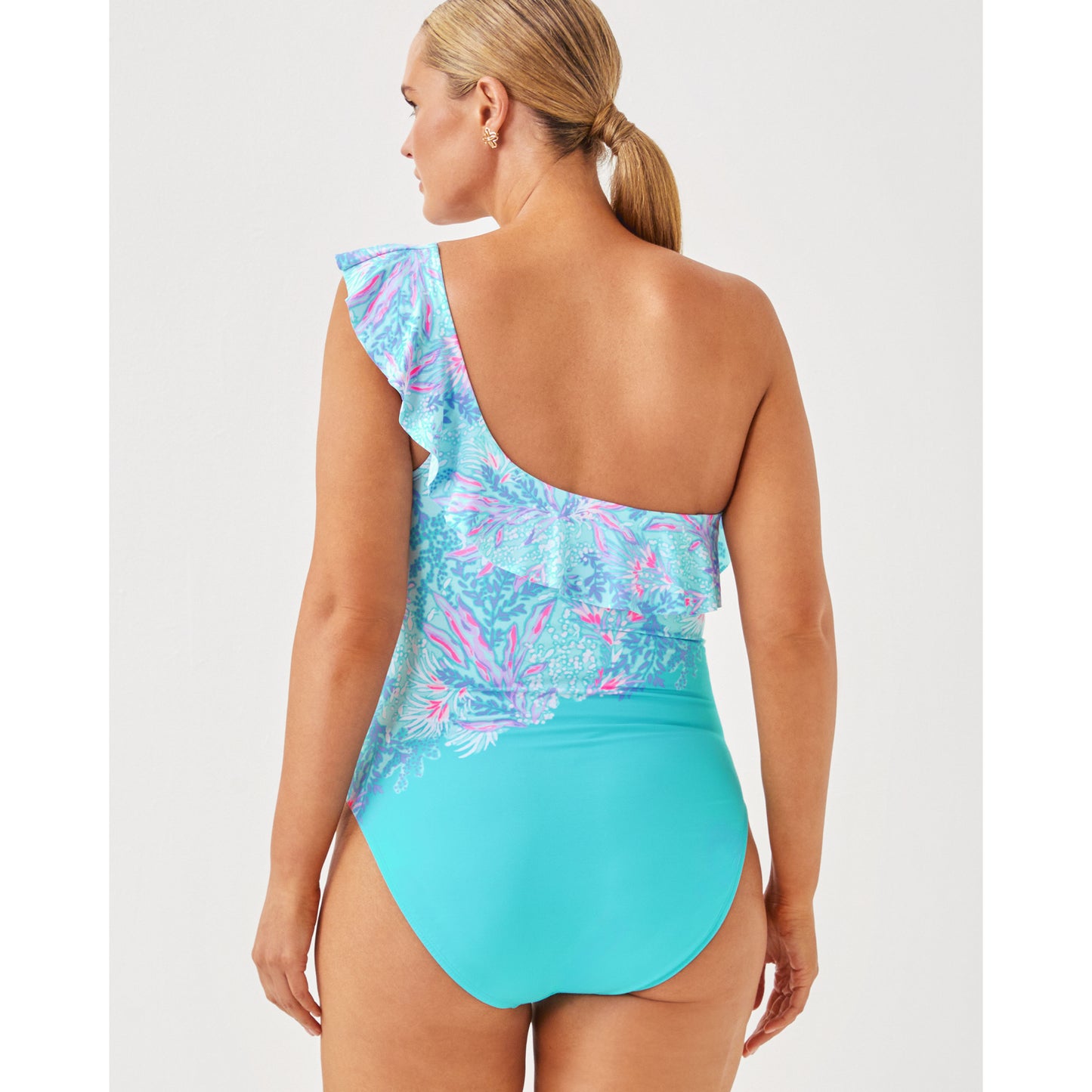 Caelum Ruffle One Piece - Muti Via Del Mar