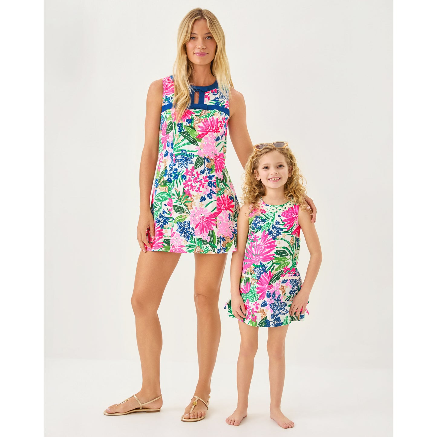 Clare Shift Romper - Multi Endless Summers