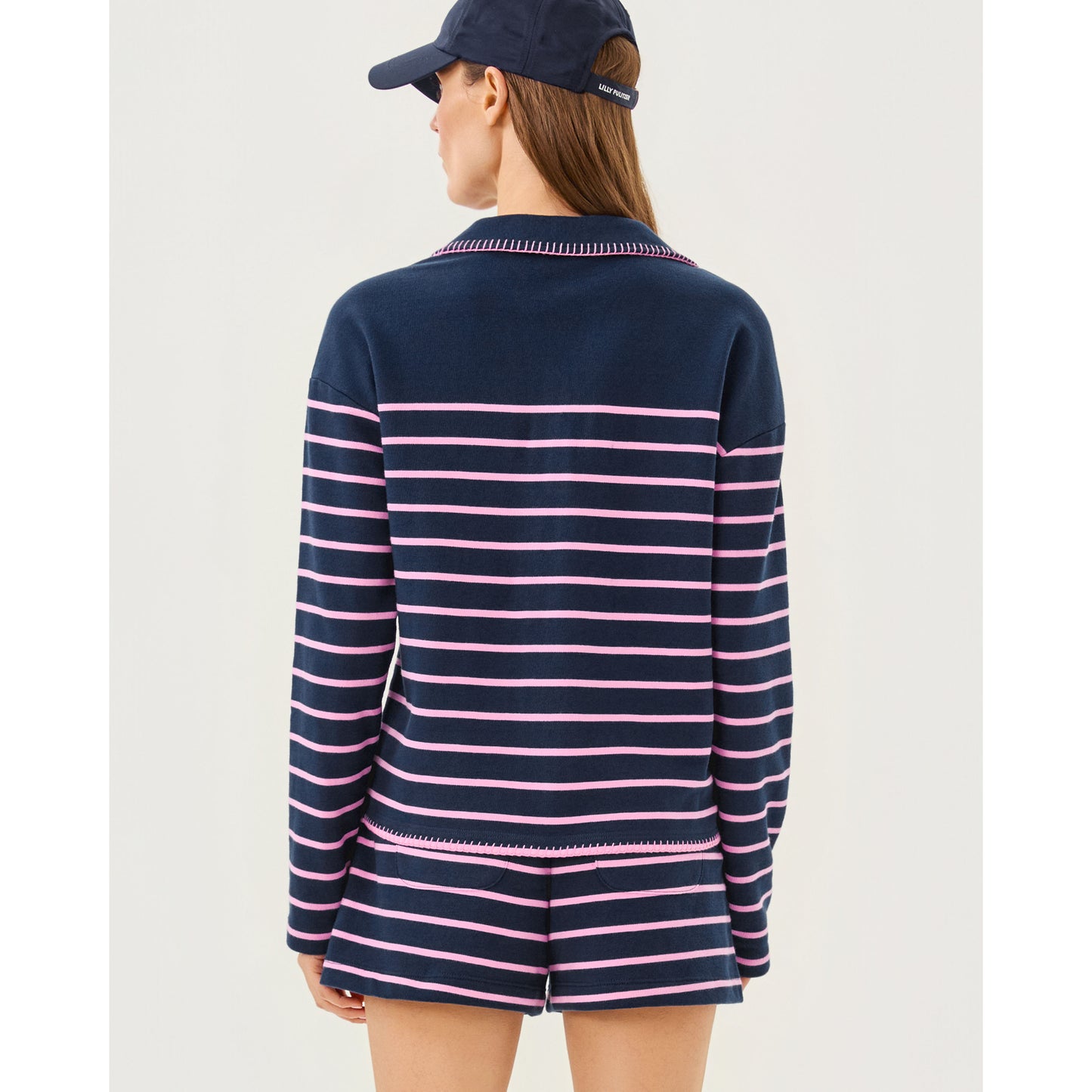 Corvaya Pullover - Low Tide Navy Legacy Stripe