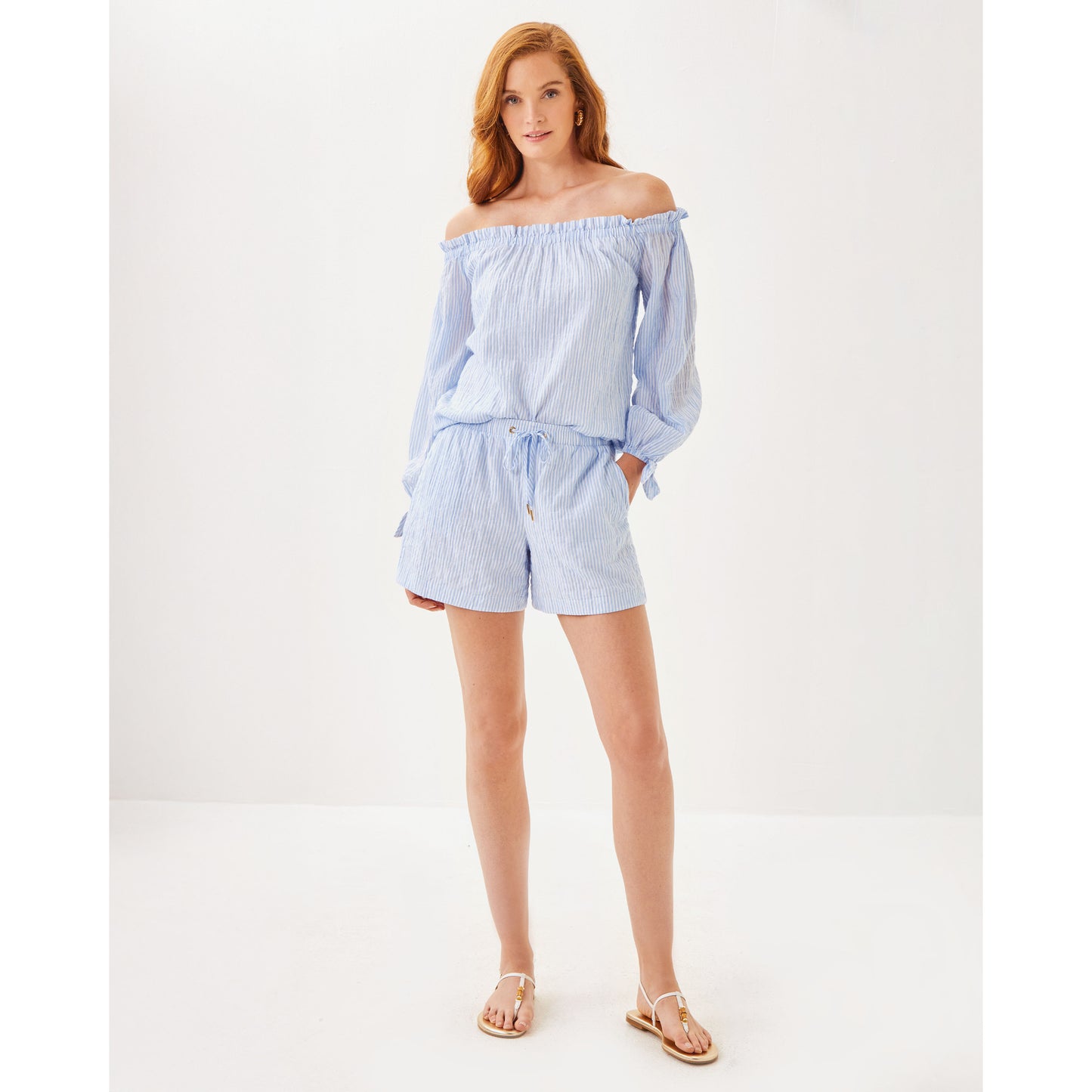 Croix Short - Jacaranda Blue Oxford
