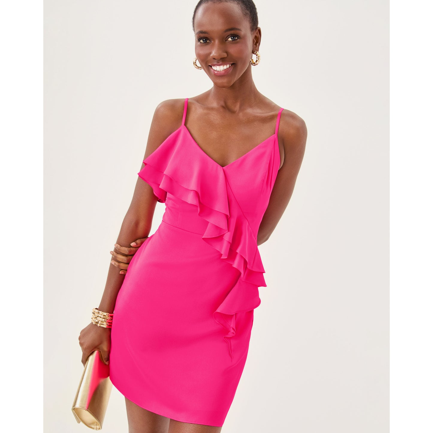 Delila Dress - Parigi Pink