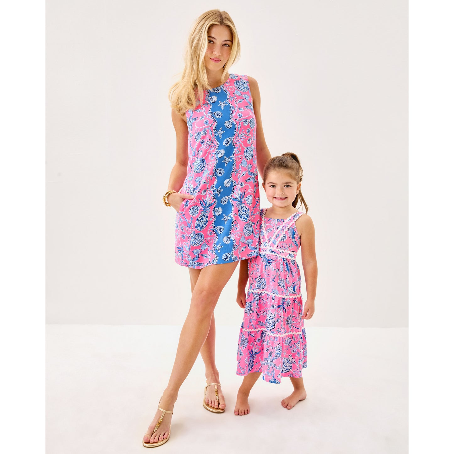Edita Shift - Rousseau Pink Barefoot Beachcombers