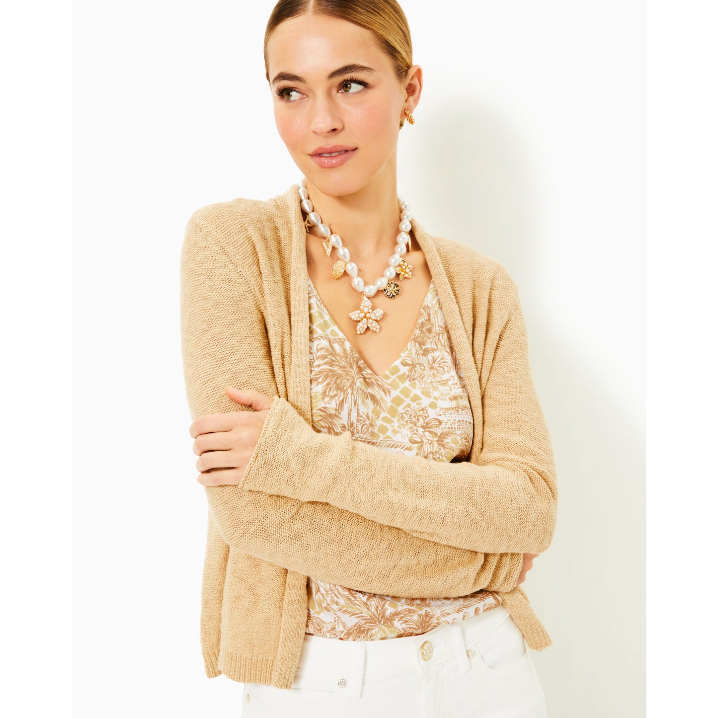 Faretta Cardigan - Sand Bar
