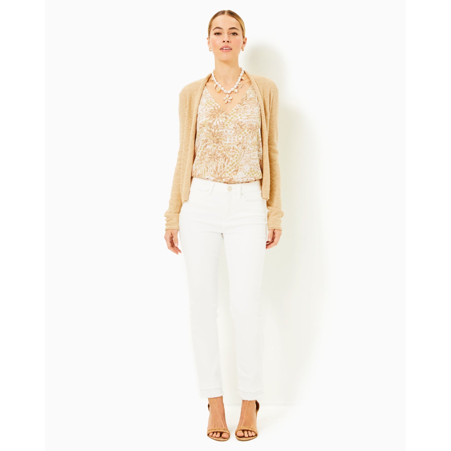 Faretta Cardigan - Sand Bar