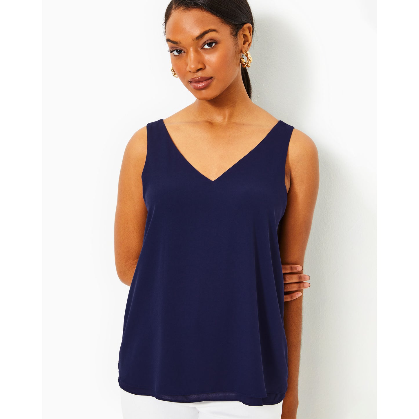 Florin Straight Hem Top - 408