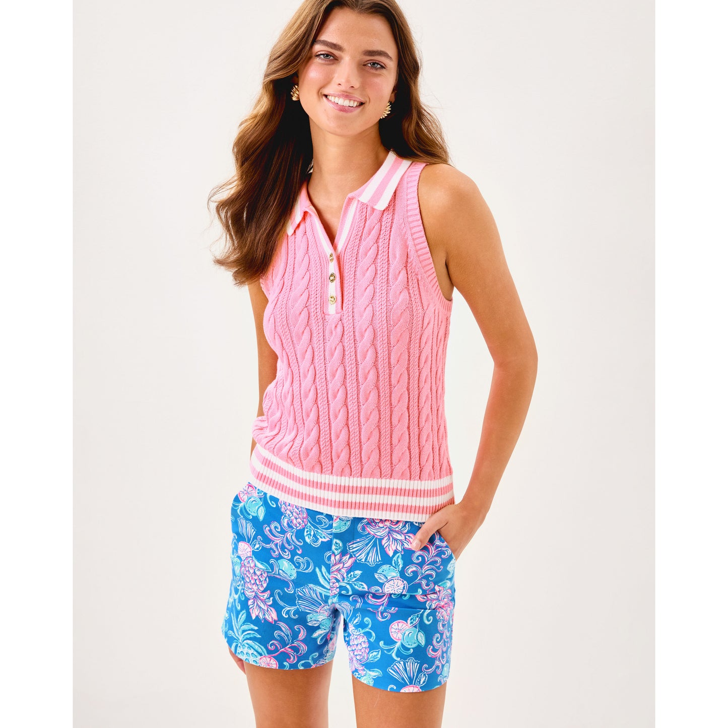 Gretchen High Rise Short - Sunwashed Blue