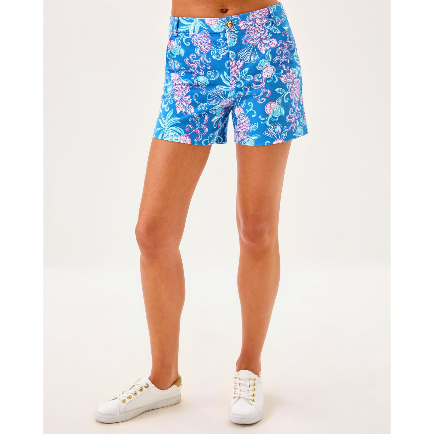 Gretchen High Rise Short - Sunwashed Blue
