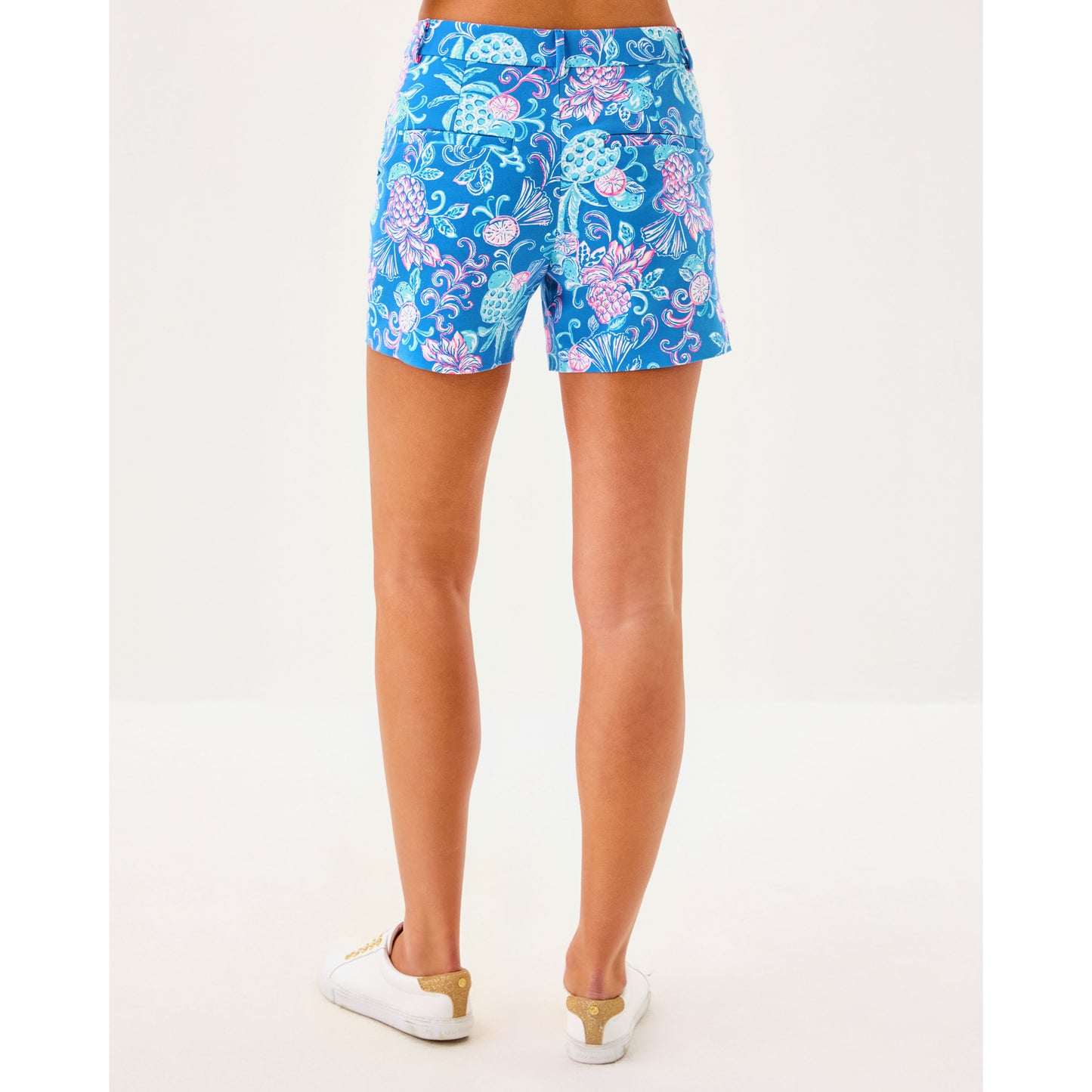 Gretchen High Rise Short - Sunwashed Blue