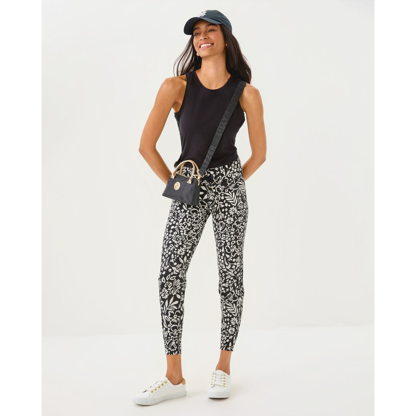 Island Mid Rise Jogger UPF 50+ - Noir