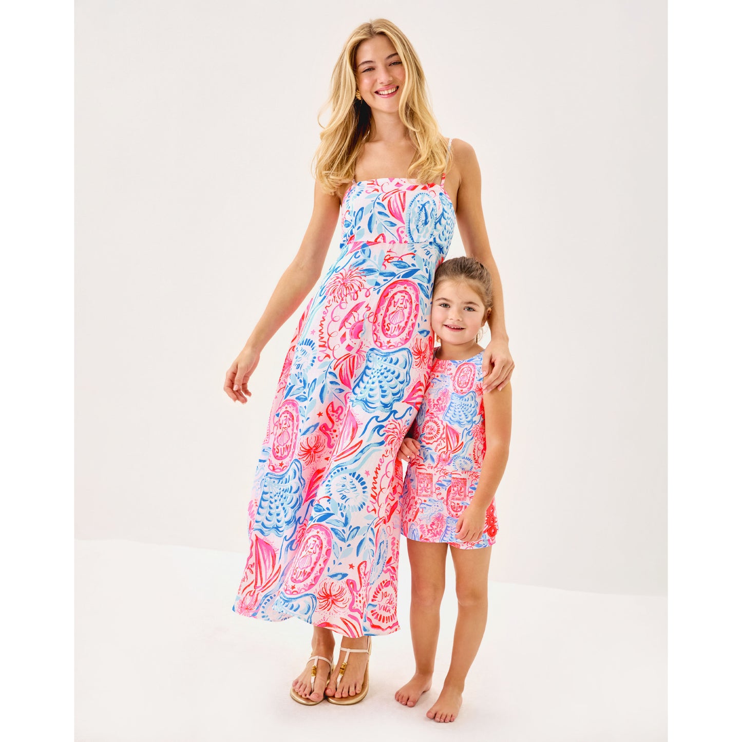 Jorgian Linen Midi Dress - Resort White