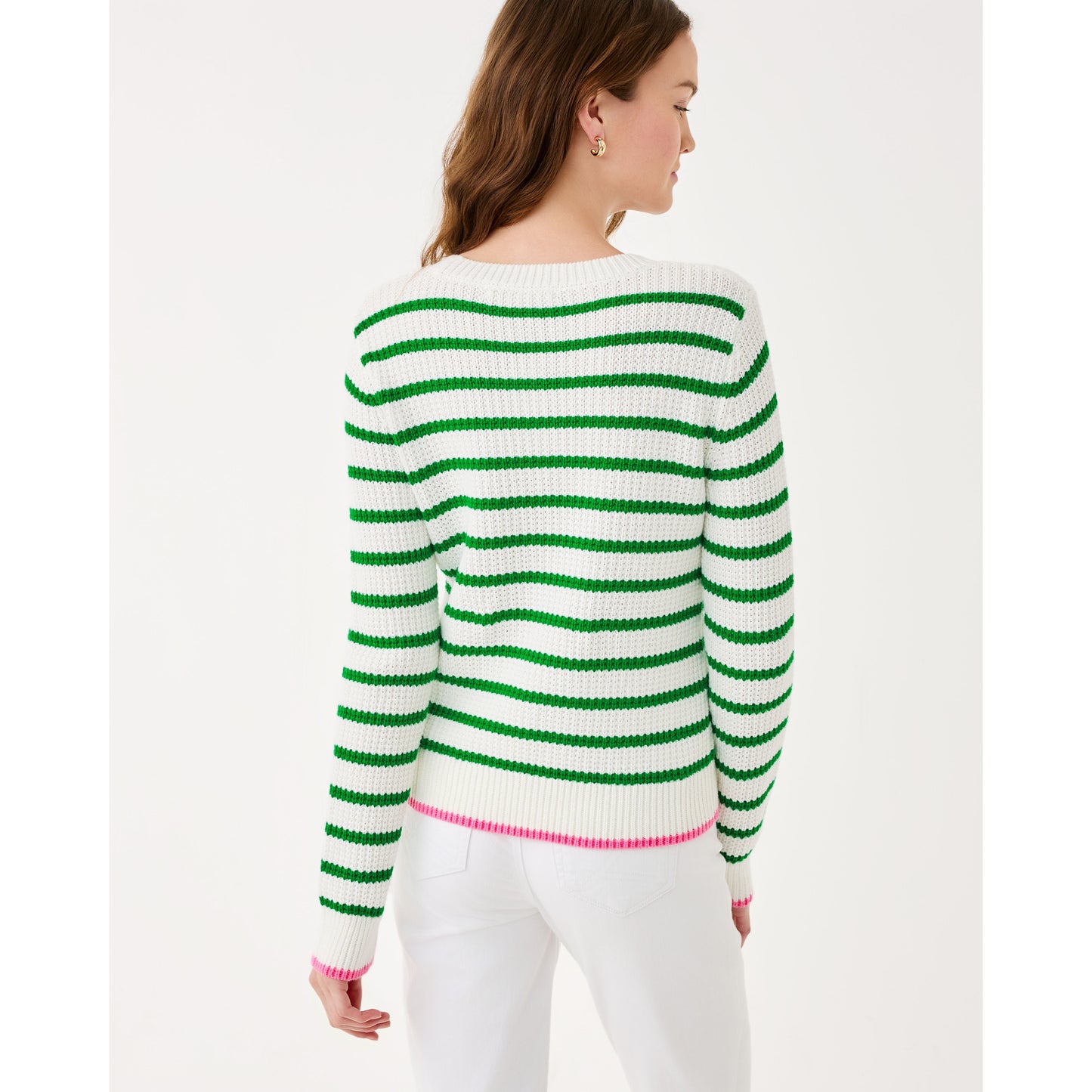 Jovienne Sweater - Coconut Shine Bright Stripe
