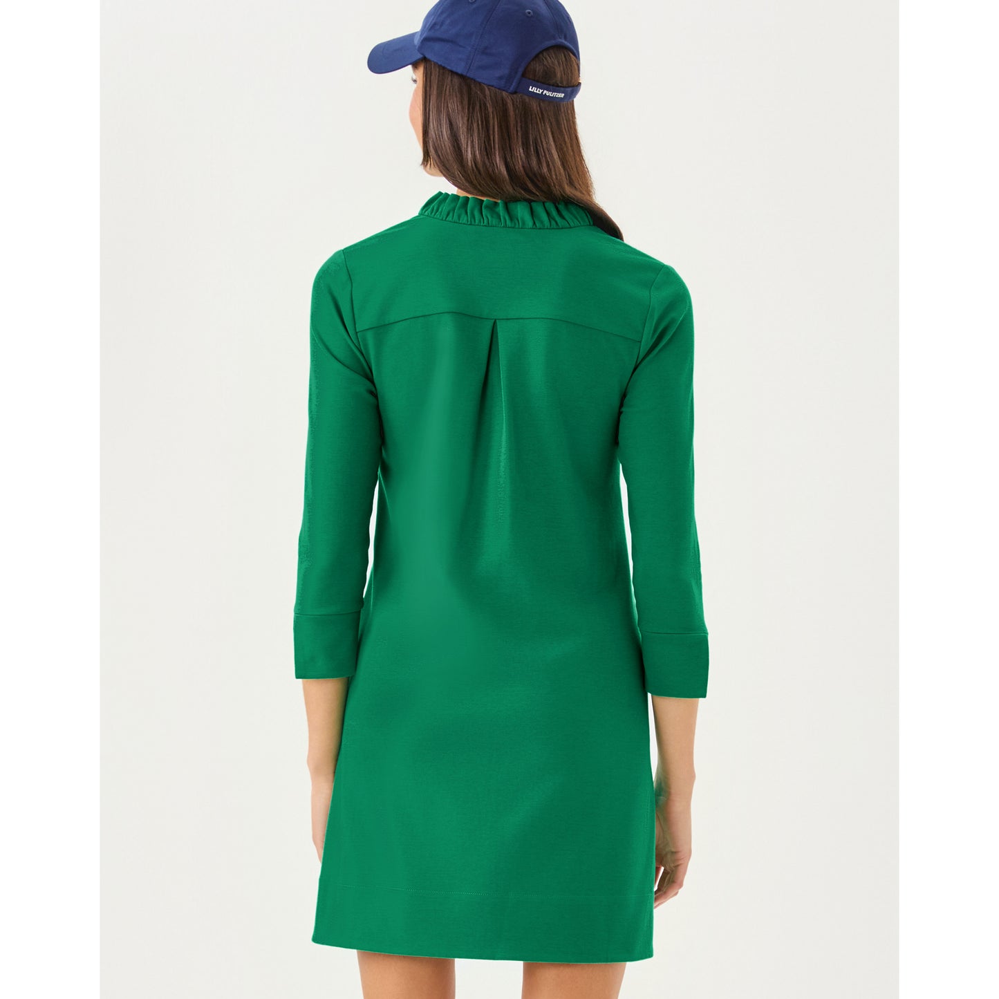 Knightley Dress - Fiddle Leaf Green