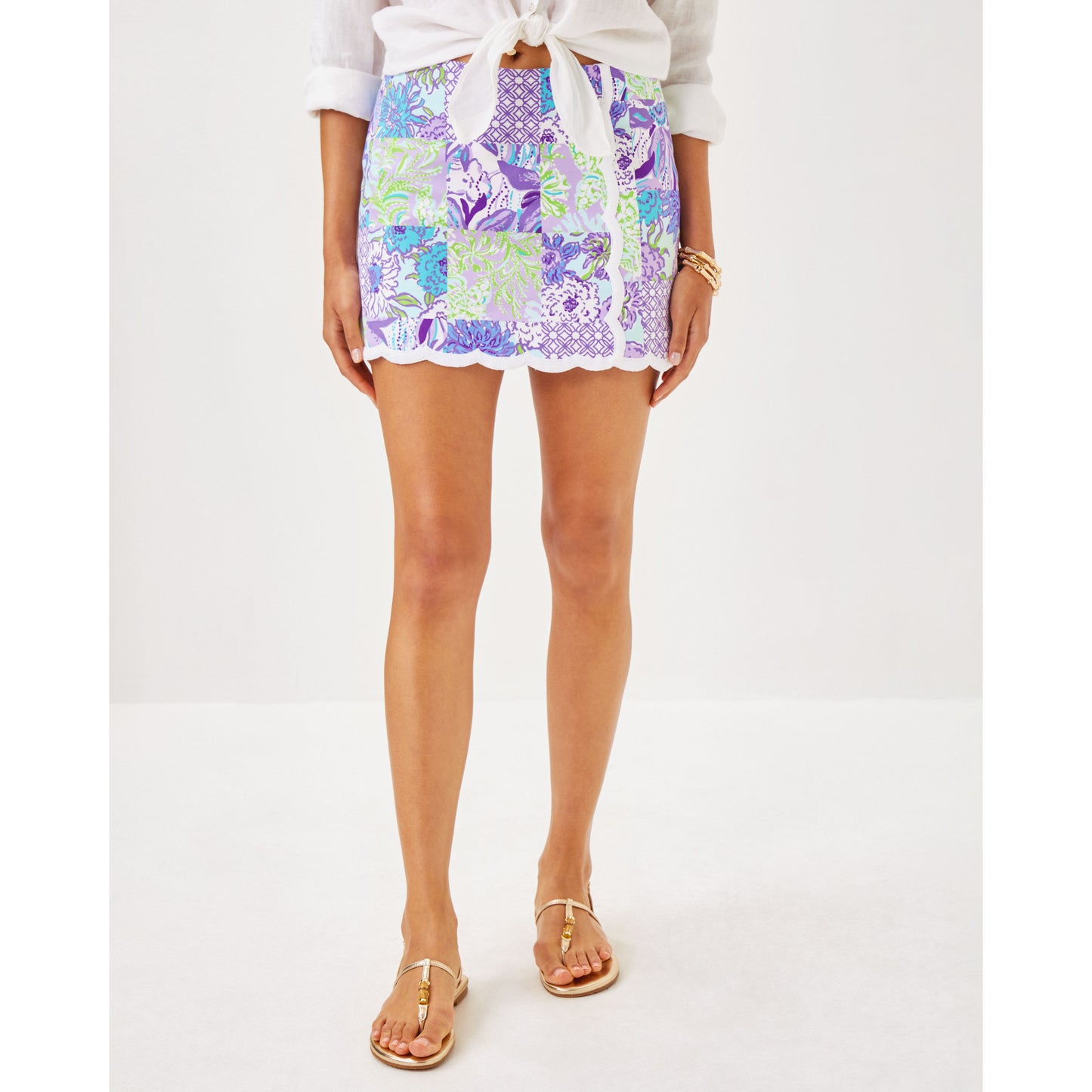 Michelina Mini Skort - Multi Juicy Story Patch