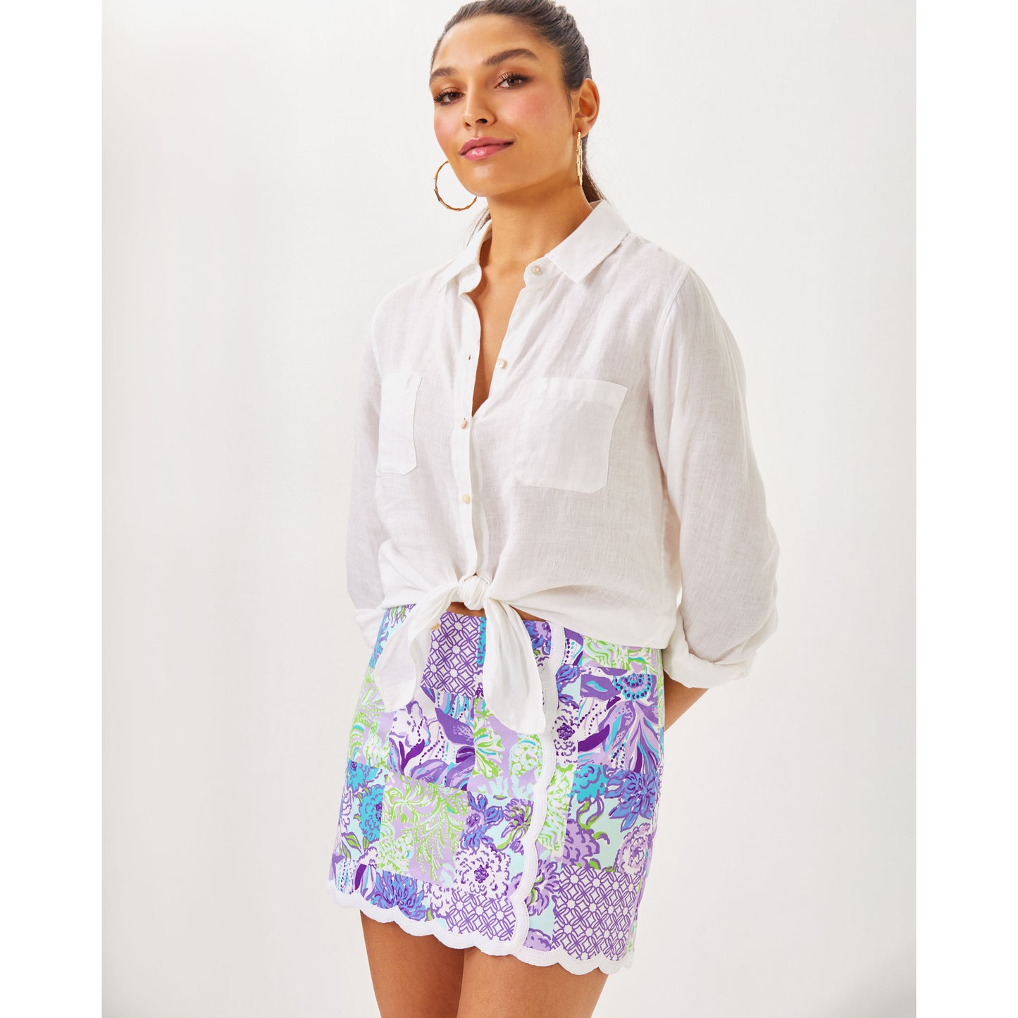 Michelina Mini Skort - Multi Juicy Story Patch
