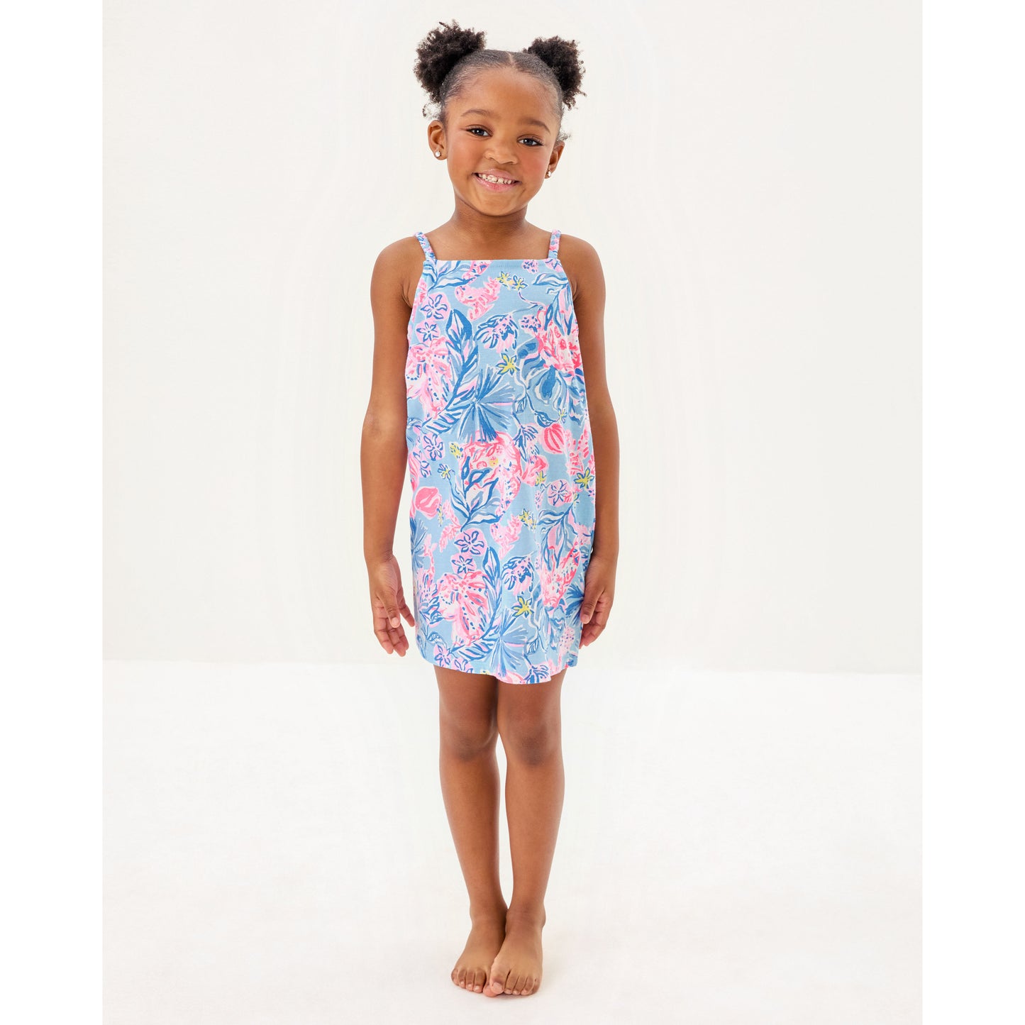 Mini Kyleigh Dress - Multi Elephant Splash