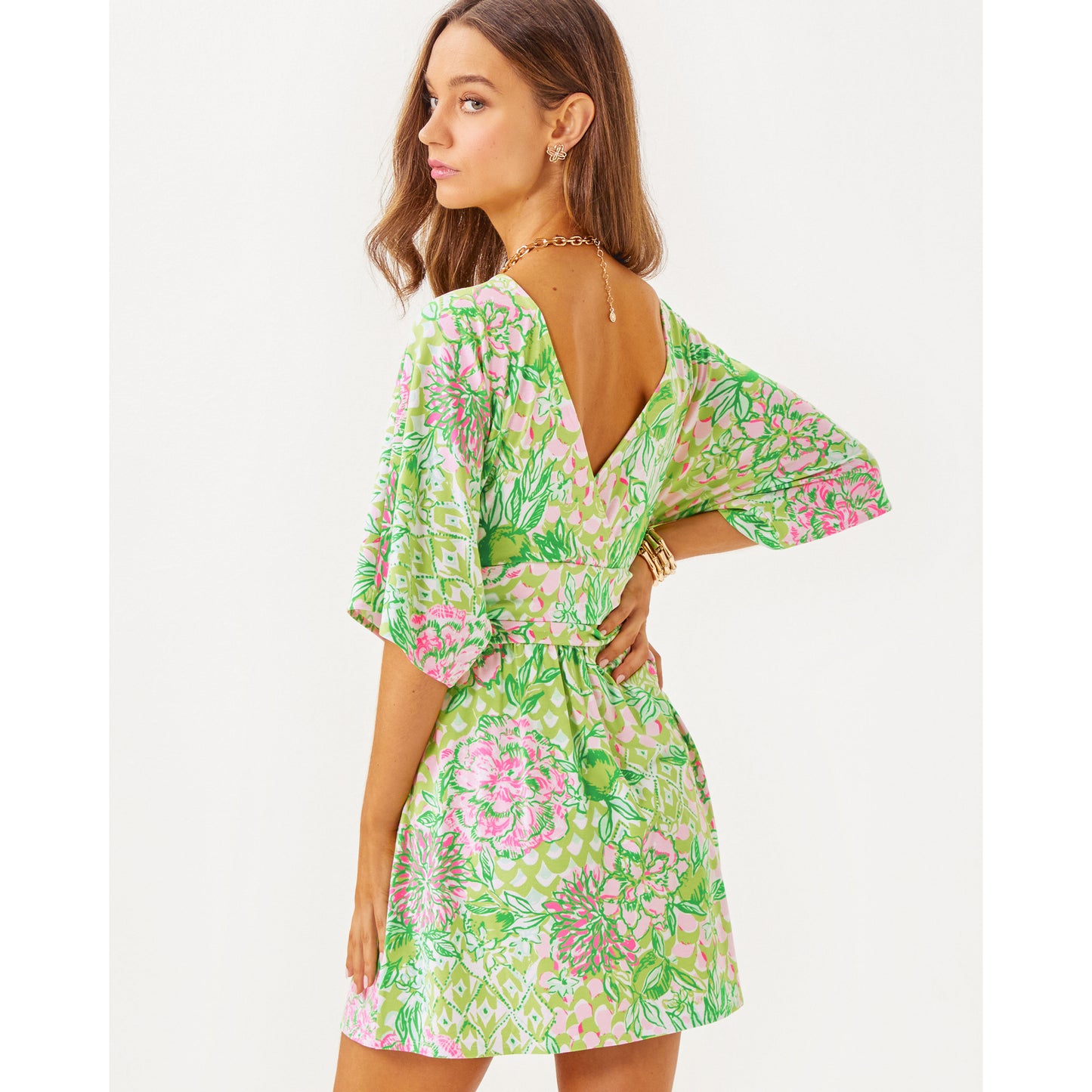 Parigi Skort Romper - Fauna Green Lime Feeling Good