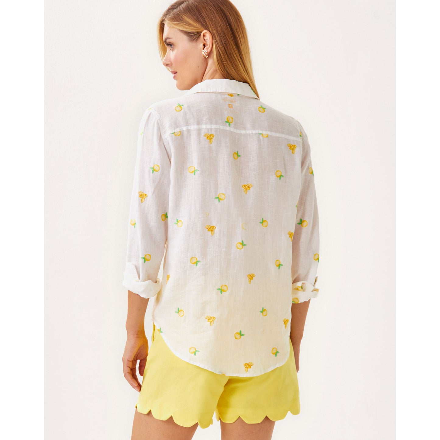 Sea View Button Down - Honeycomb Hideaway