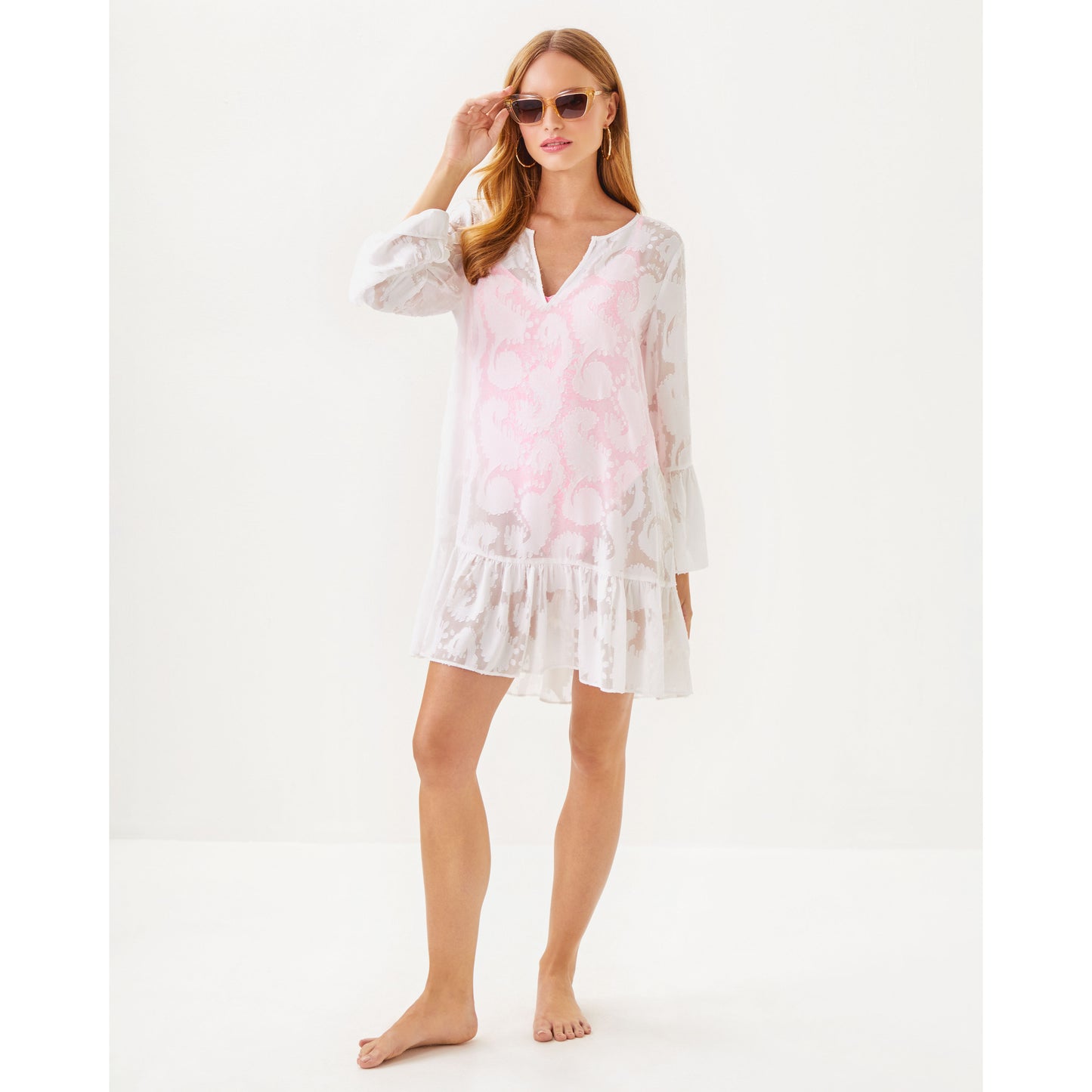 Shenzi Coverup - Resort White Tangerine Dream