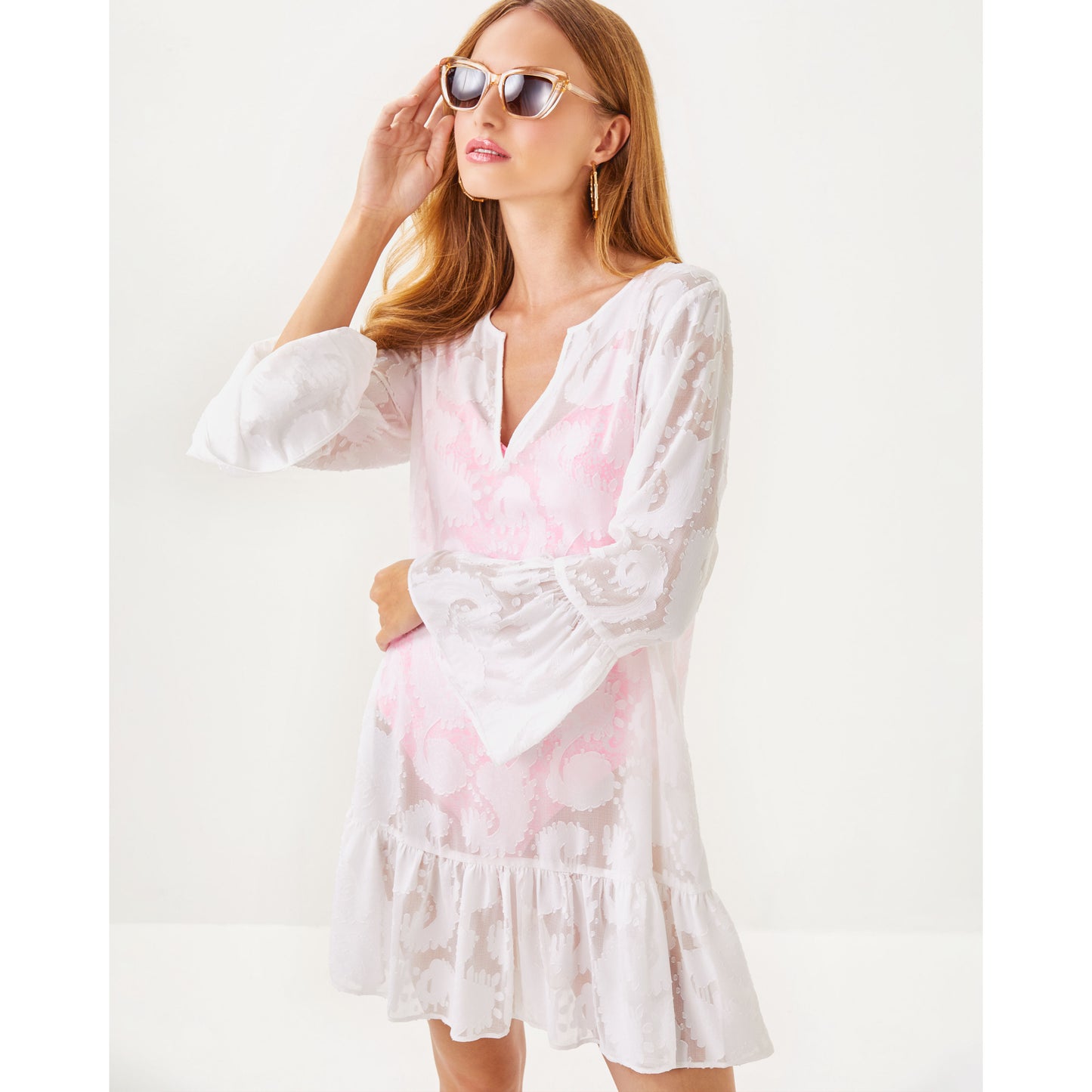 Shenzi Coverup - Resort White Tangerine Dream
