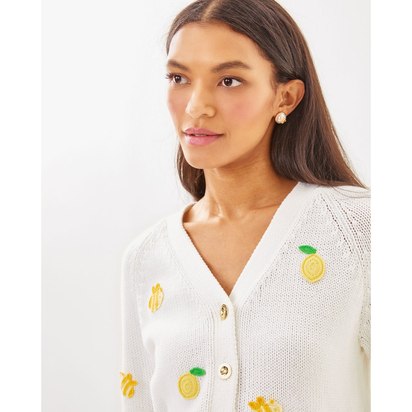 Tippery Cardigan - Resort White