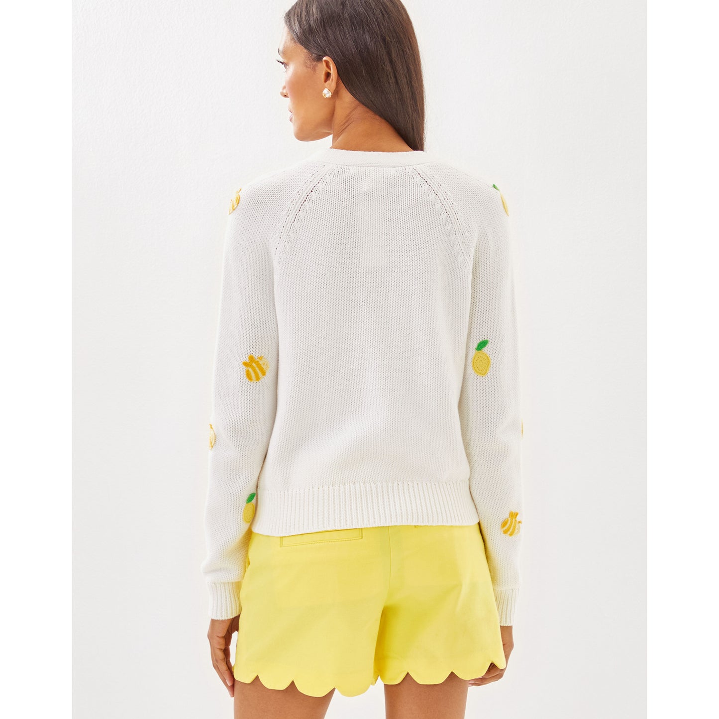Tippery Cardigan - Resort White