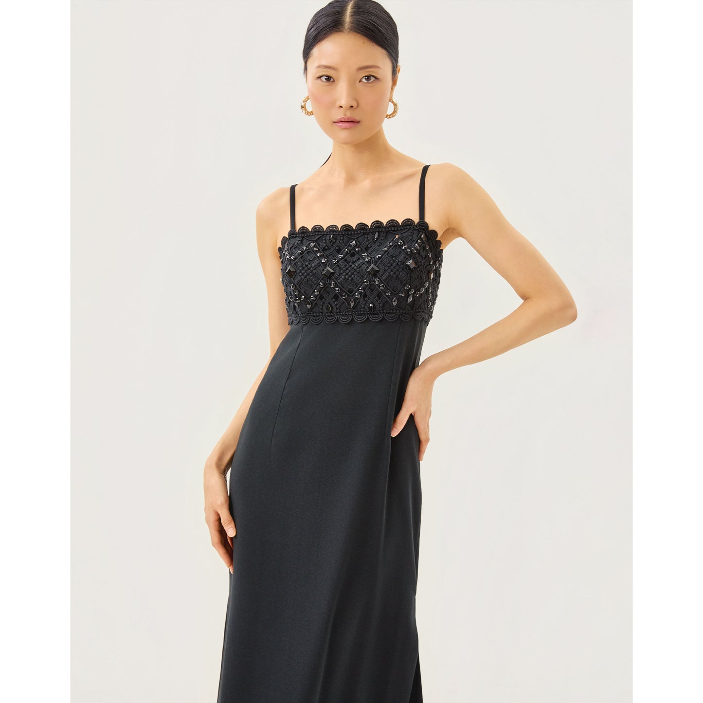 Vena Maxi Dress - Noir