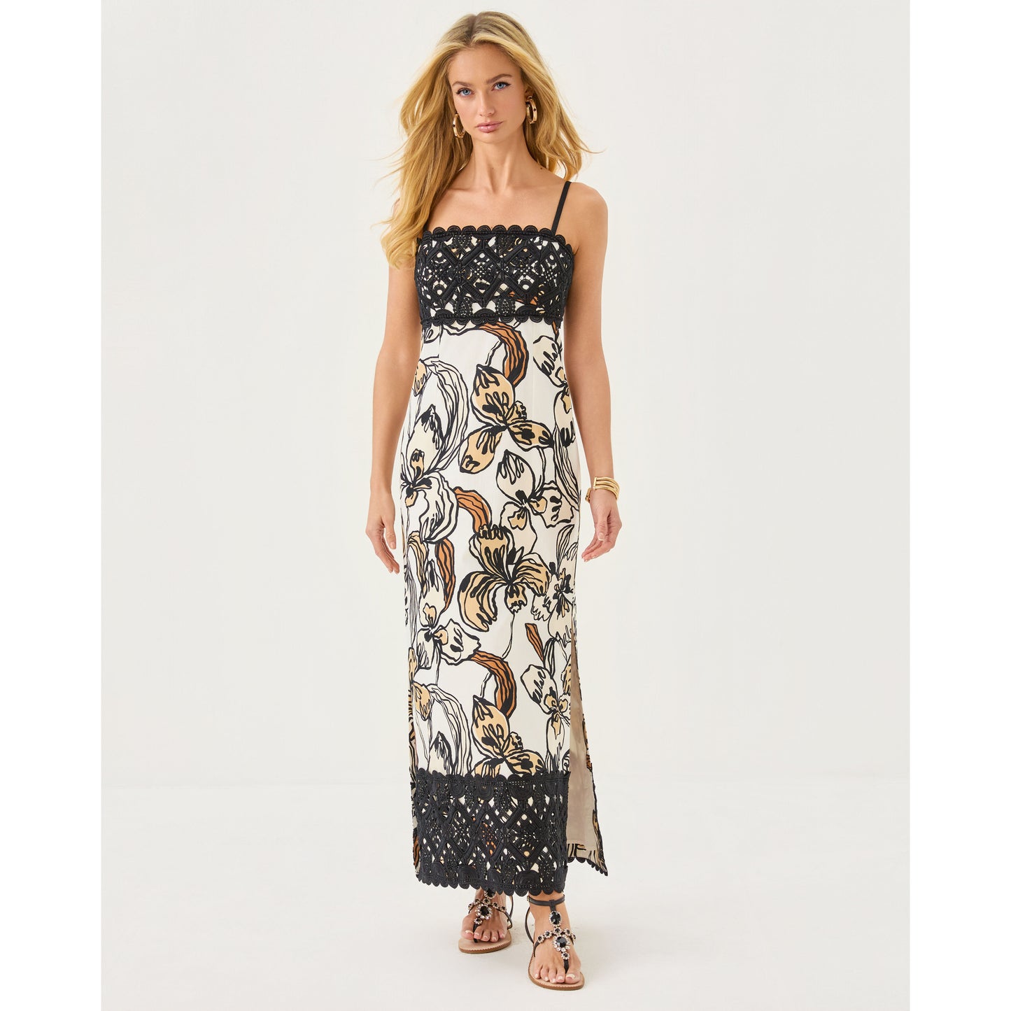 Vena Stretch Maxi Dress - Coconut