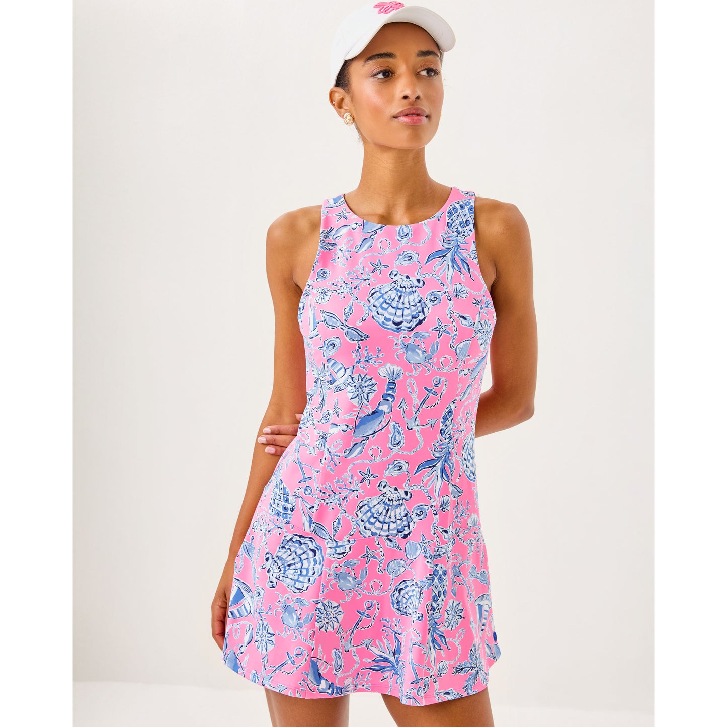 Westley Active Dress UPF 50+ - Rousseau Pink Barefoot Beachcombers