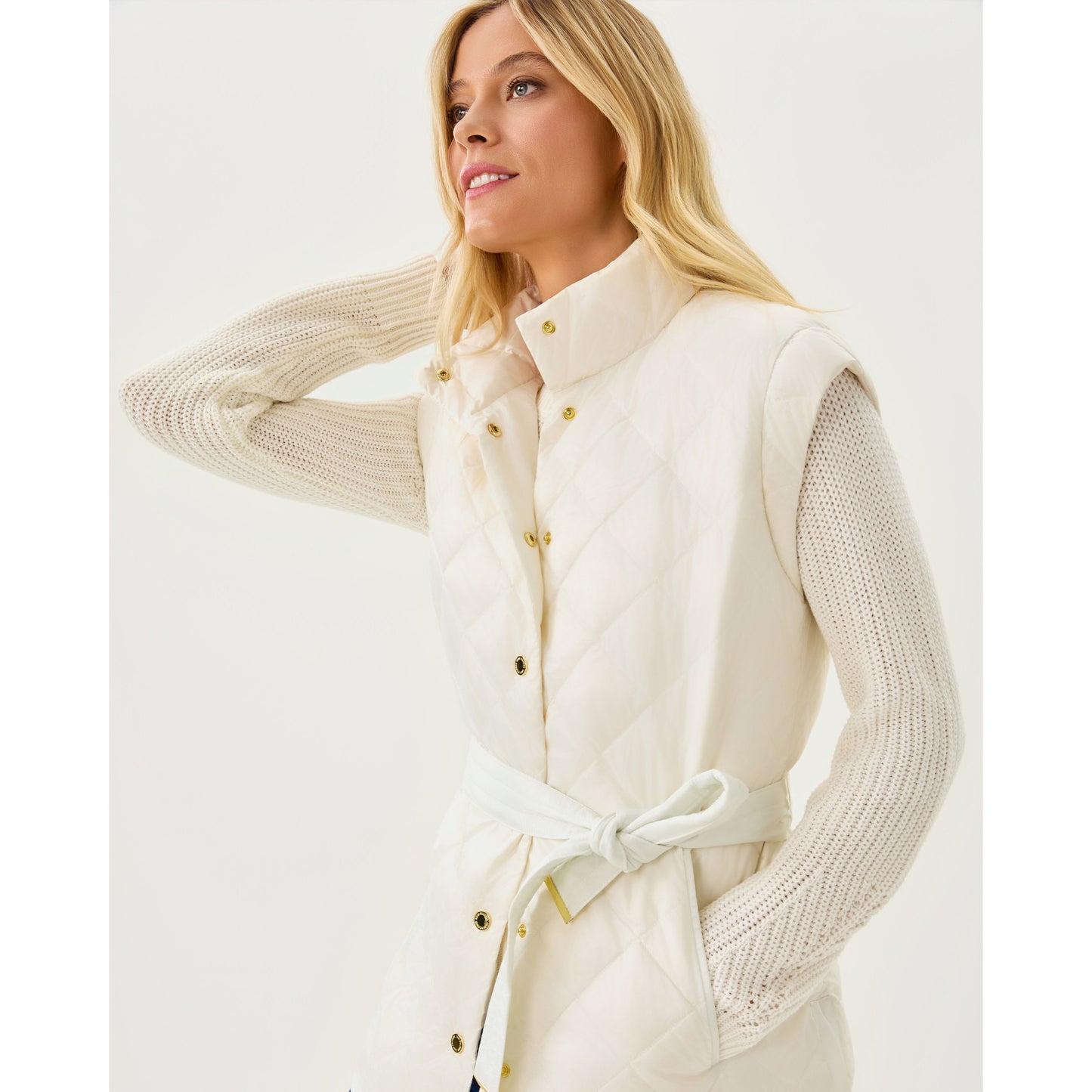 Adenna Vest - Coconut