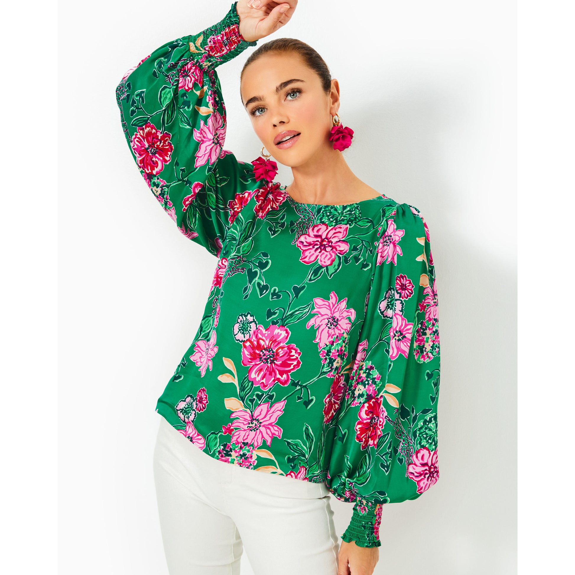 Alfreda Long Sleeve Top - Muti