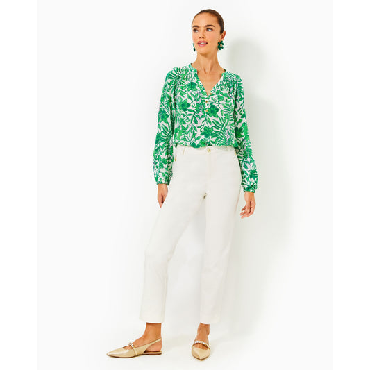 Ana High Rise Pant - Coconut