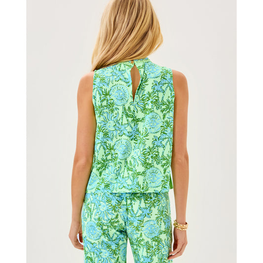Anya Top - Cool Mint Catchin Rays