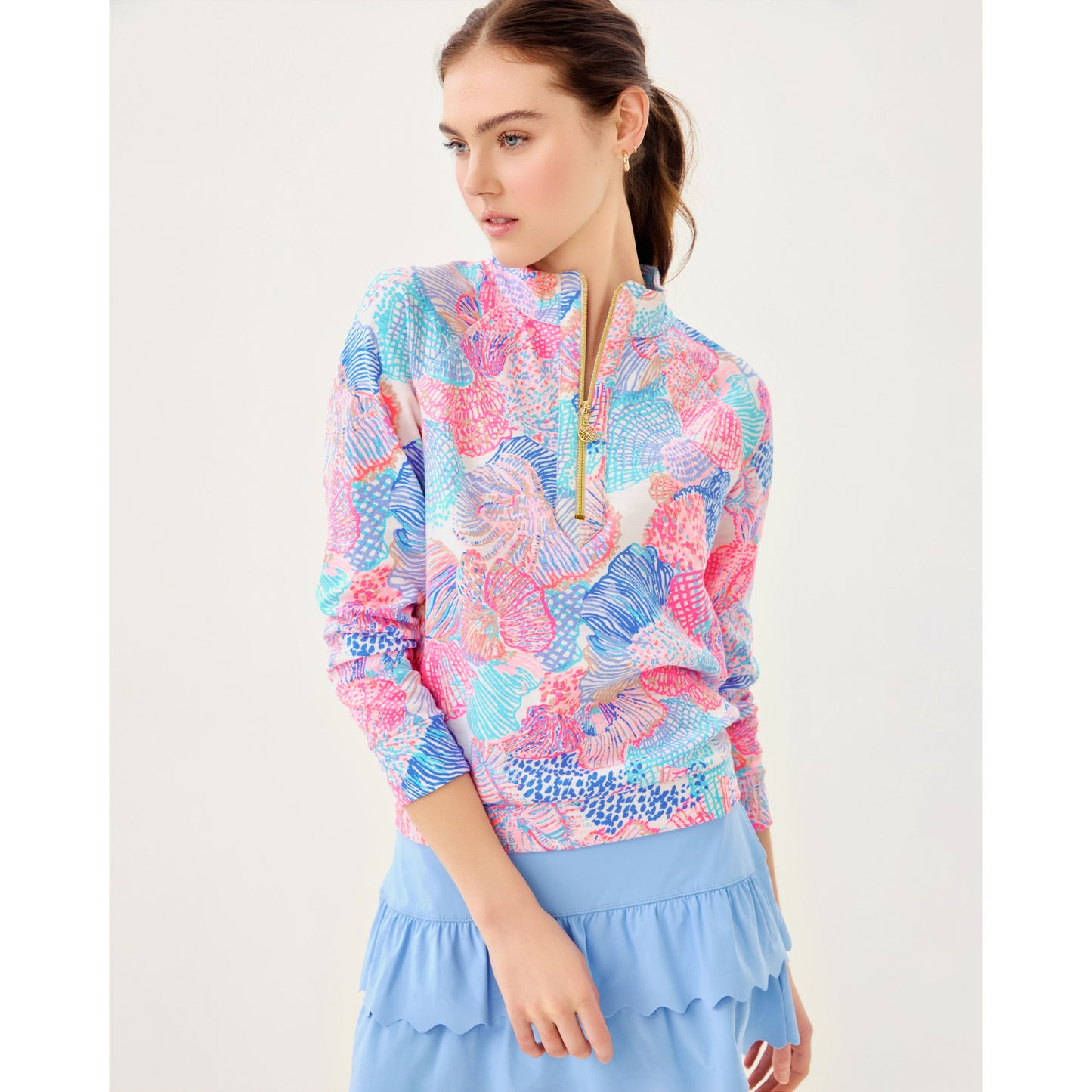 Ashlee Pullover - Multi Roar of the Seas