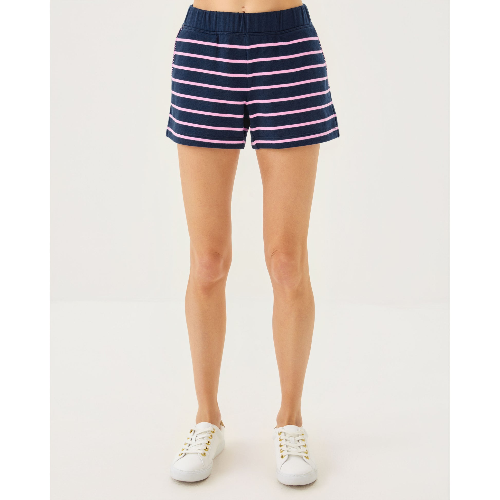 Aubra Short - Low Tide Navy Legacy Stripe