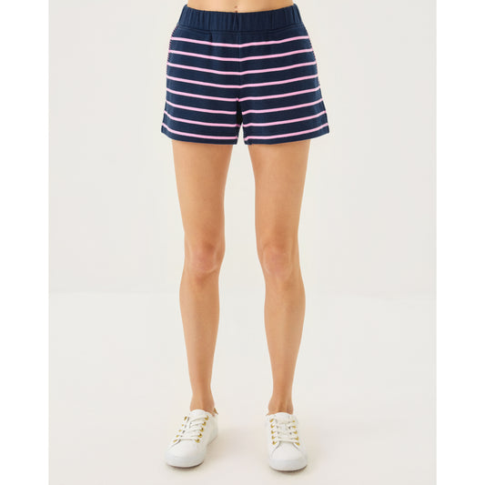 Aubra Short - Low Tide Navy Legacy Stripe