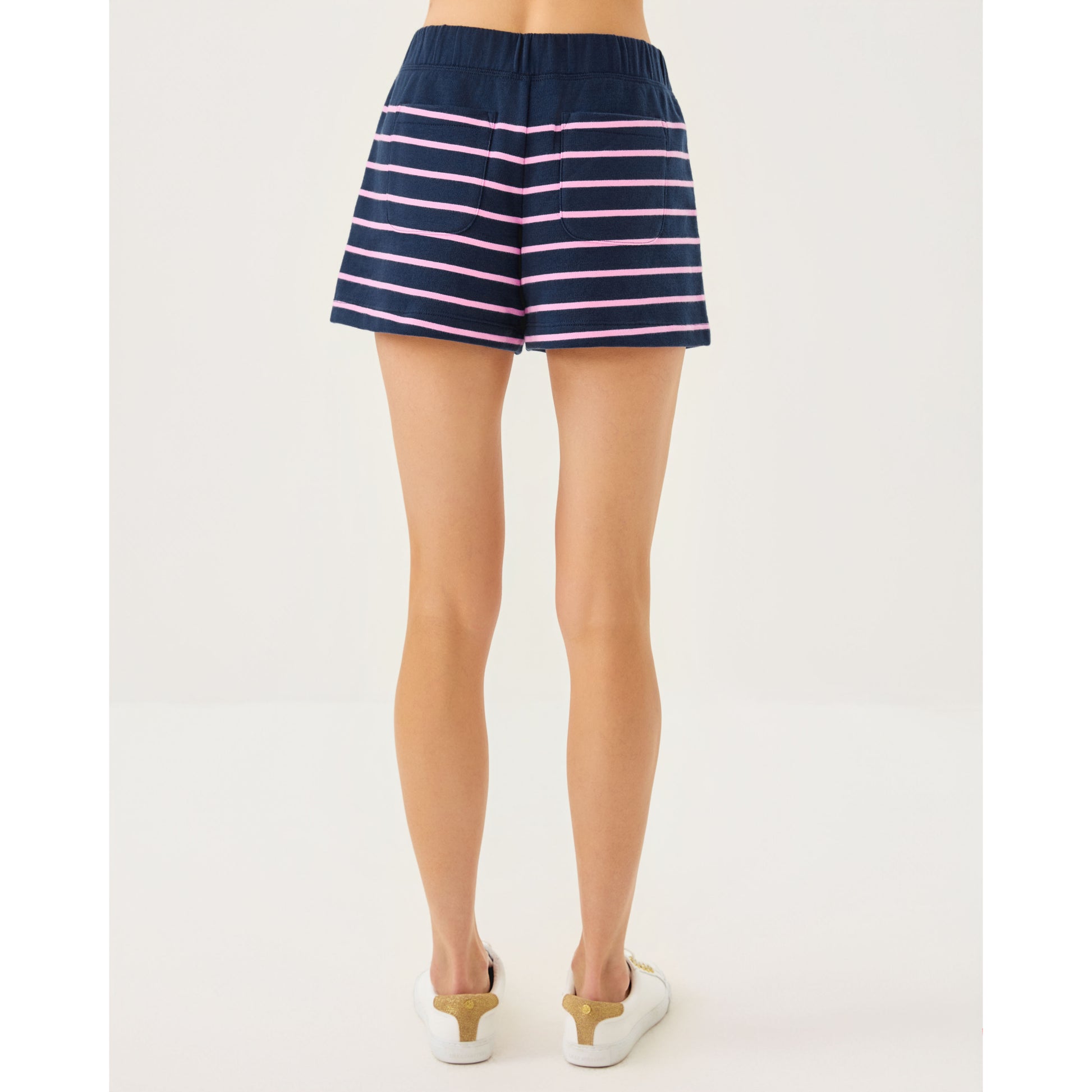Aubra Short - Low Tide Navy Legacy Stripe