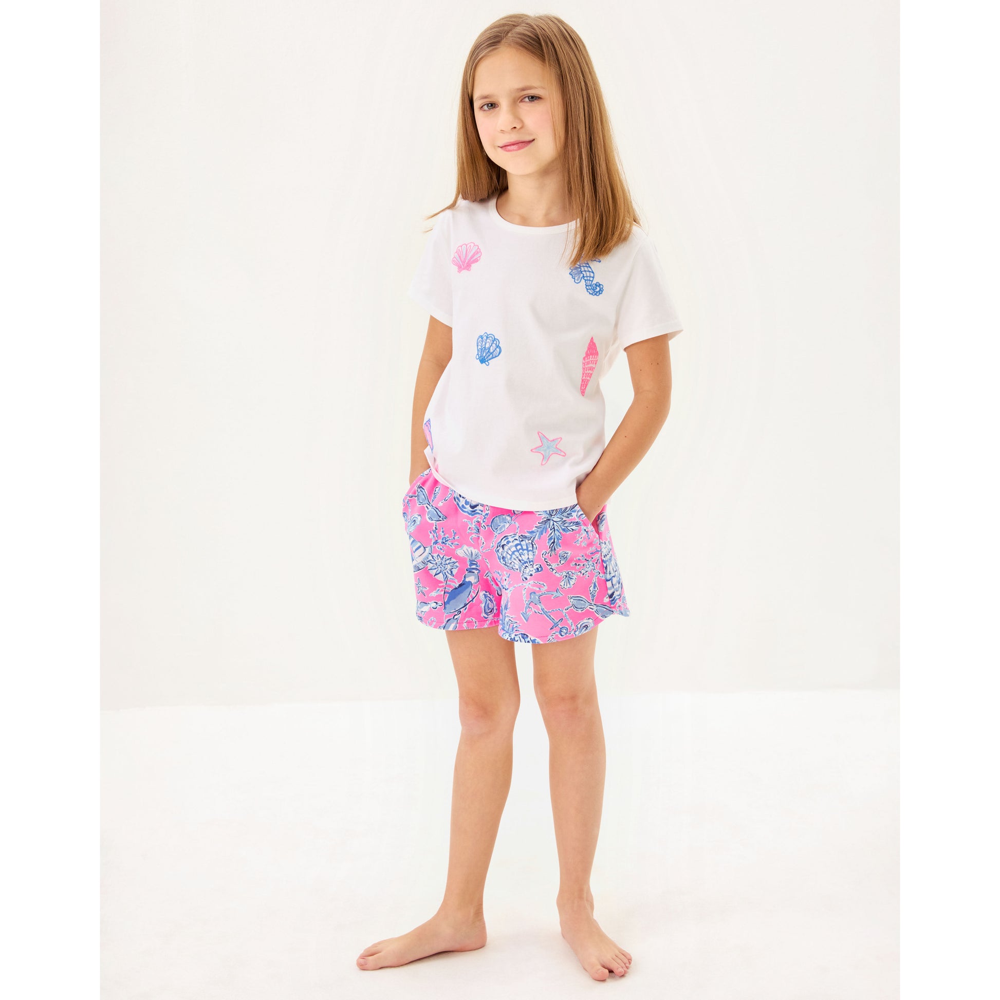 Aviette Short - Rousseau Pink Barefoot Beachcombers