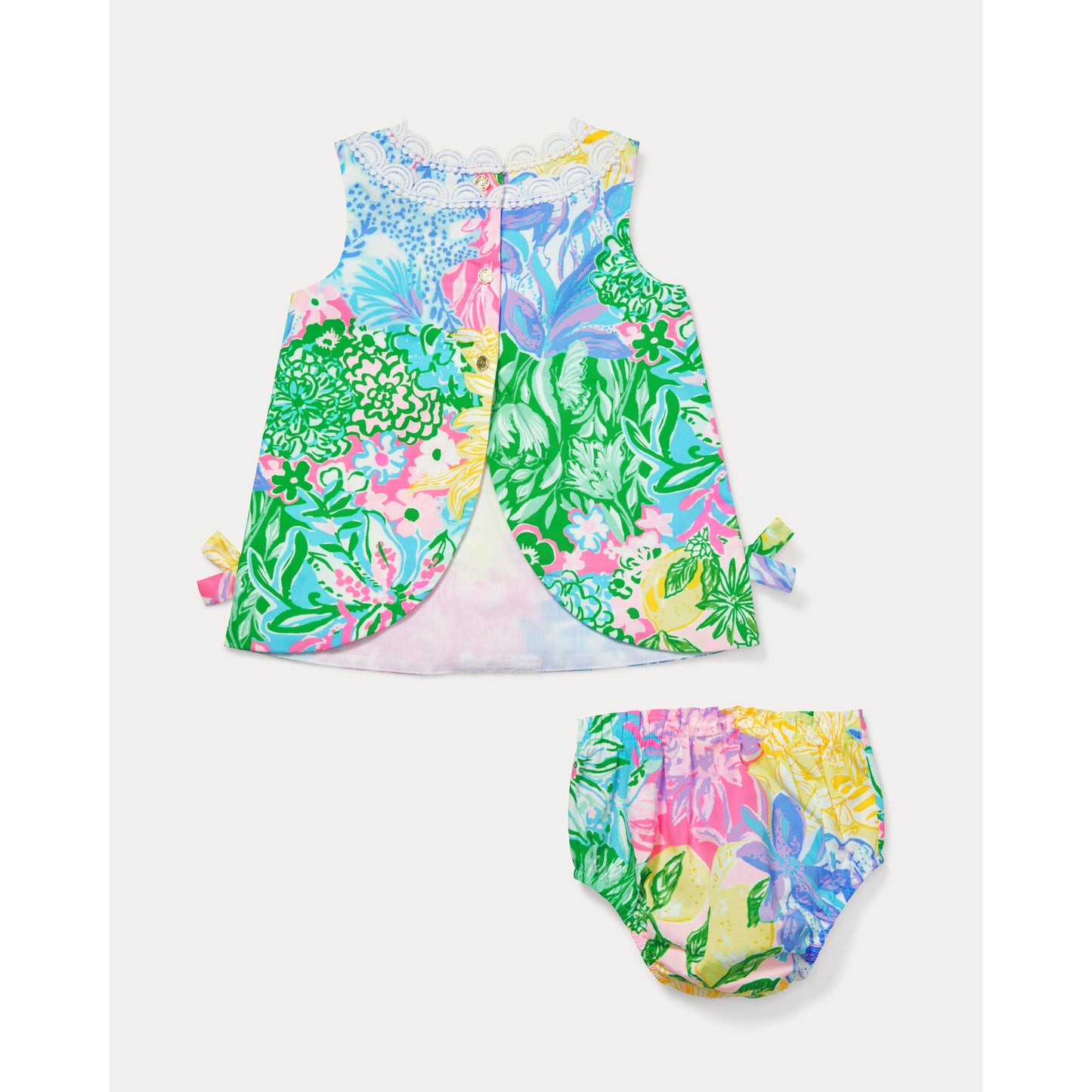 Baby Lilly Shift - Multi Bright Delight Patch