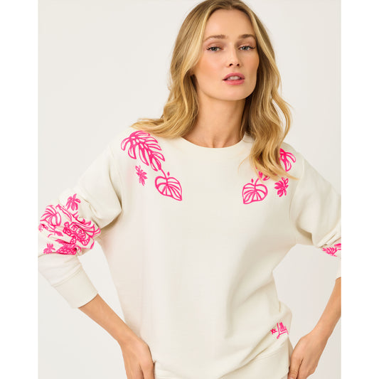 Ballad Long Sleeve Sweatshirt - Coconut