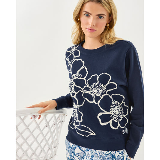 Ballad Long Sleeve Sweatshirt - Low Tide Navy