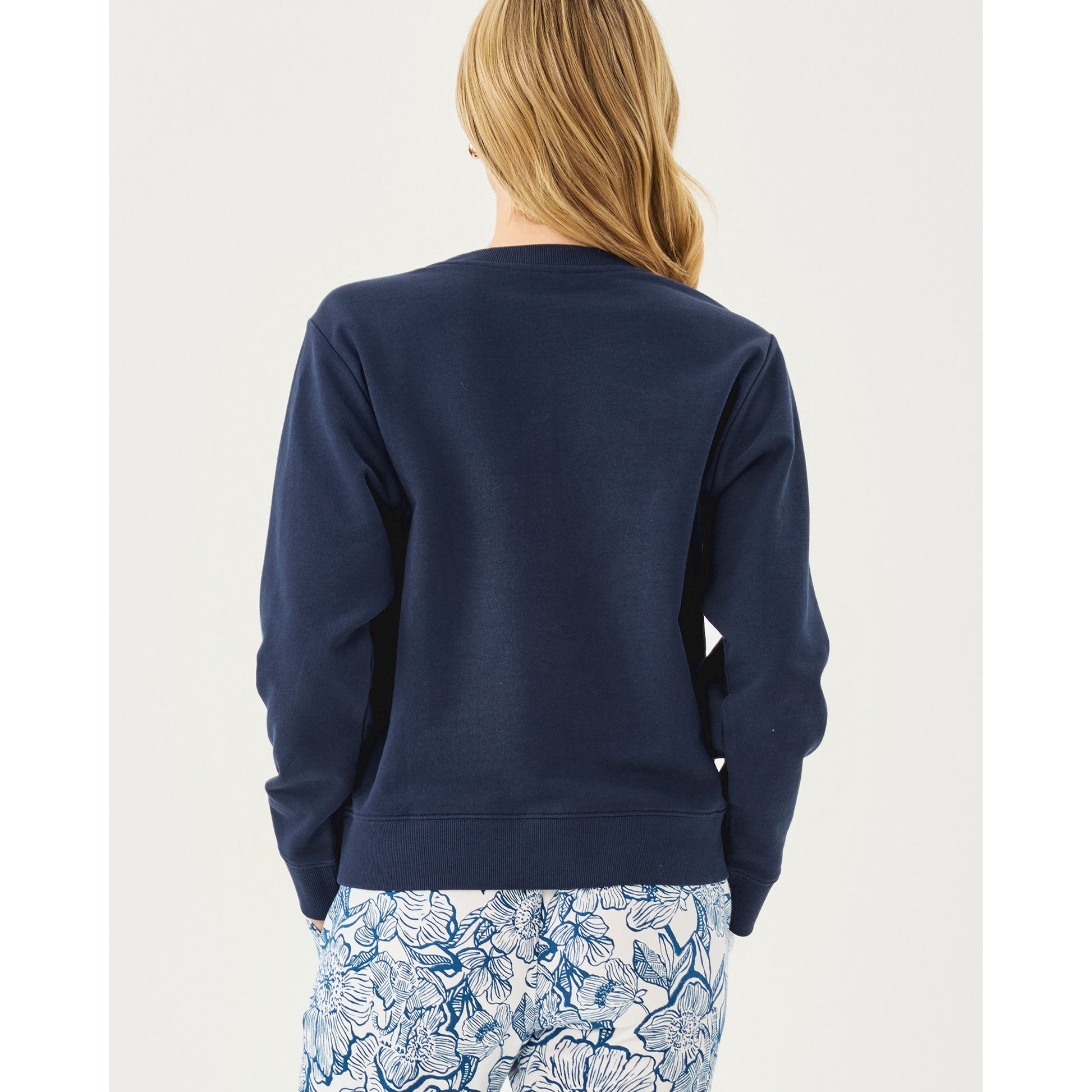 Ballad Long Sleeve Sweatshirt - Low Tide Navy