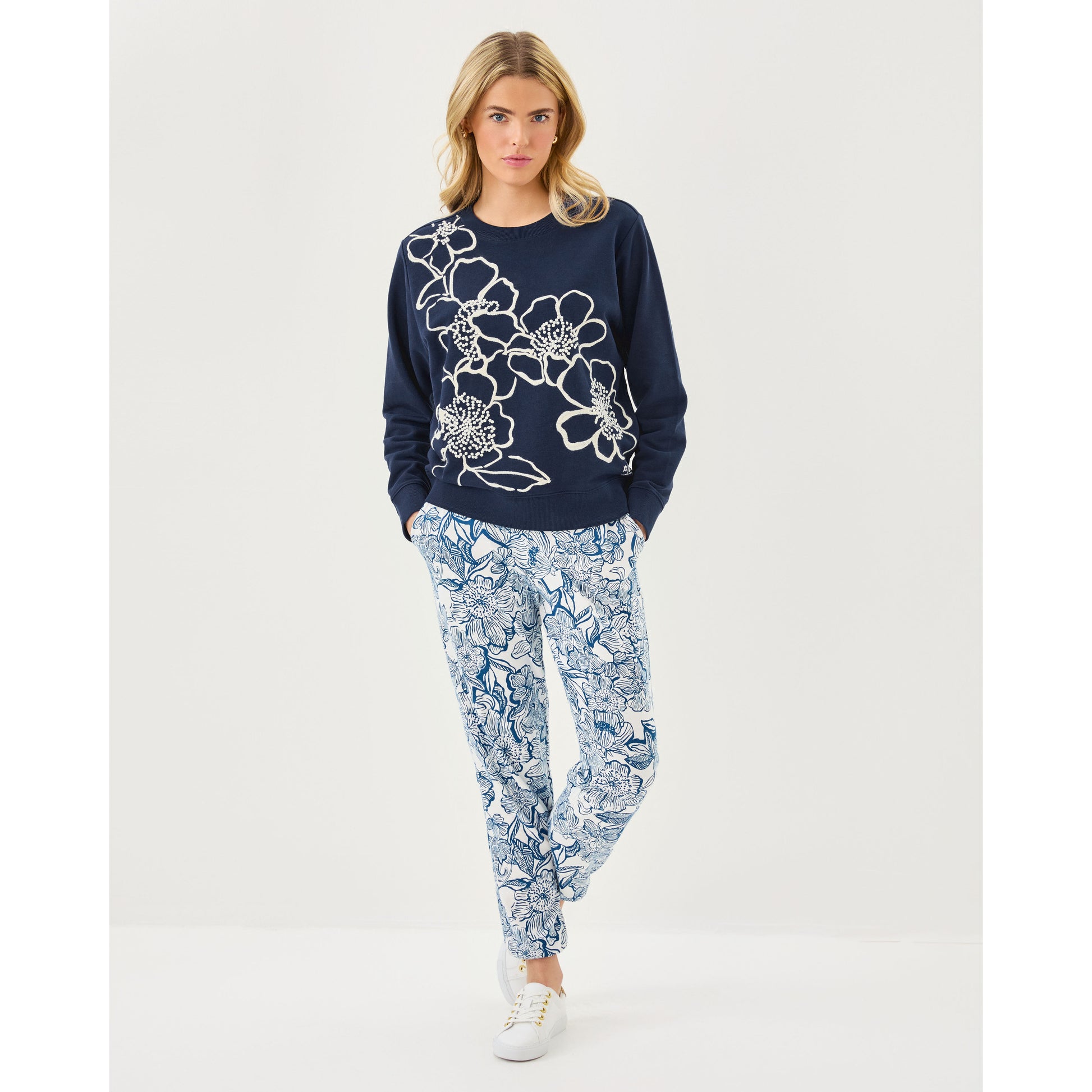 Ballad Long Sleeve Sweatshirt - Low Tide Navy
