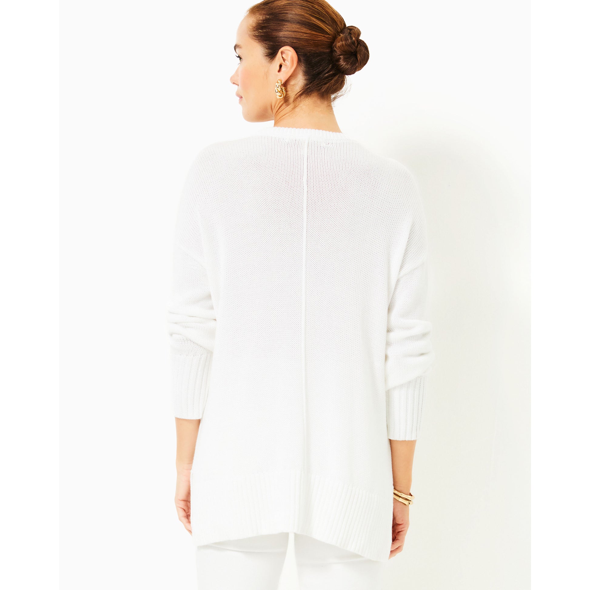 Bedford Sweater - Resort White