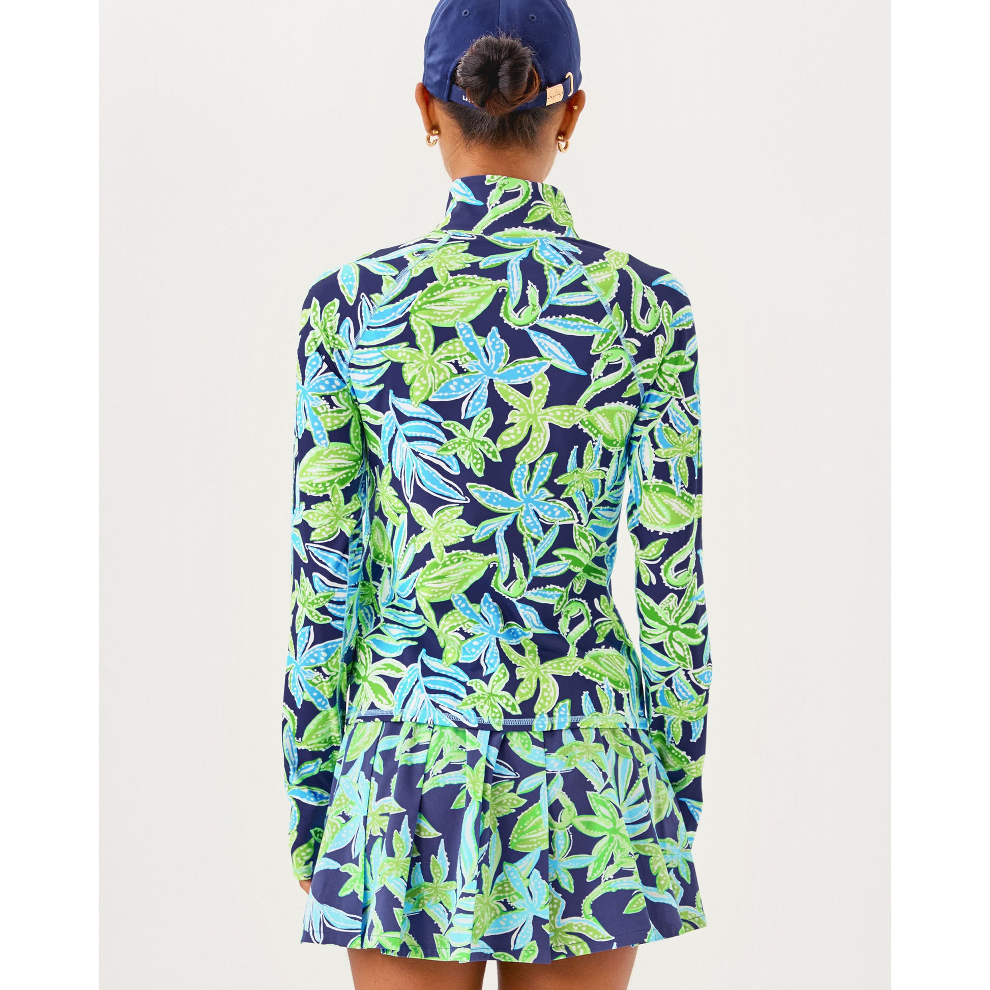 Breaker Jacket UPF 50+ - Sapphire Pool Tropical Tango