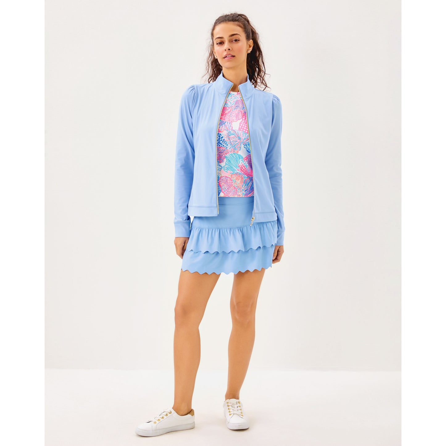 Caraway Jacket Upf 50+ - Jacaranda Blue