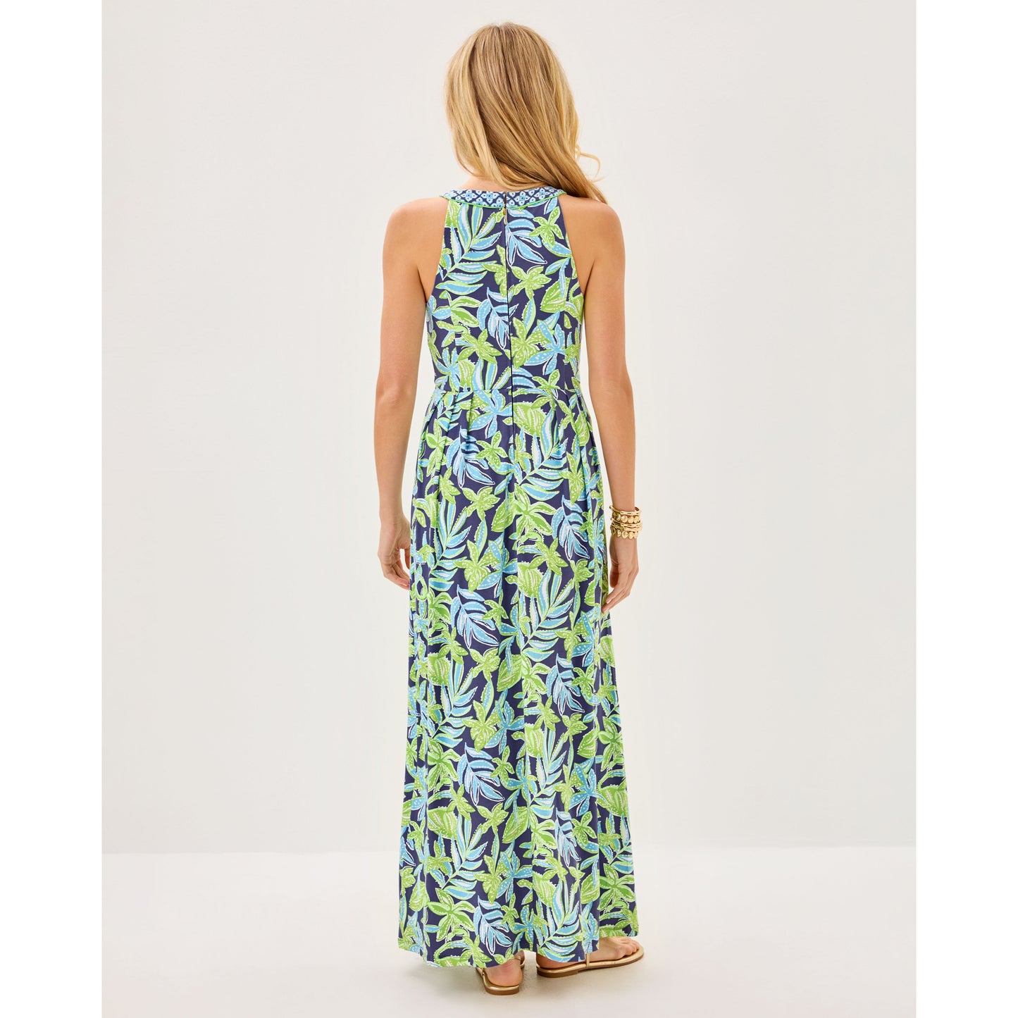 Carmilla Maxi Dress - Sapphire Pool